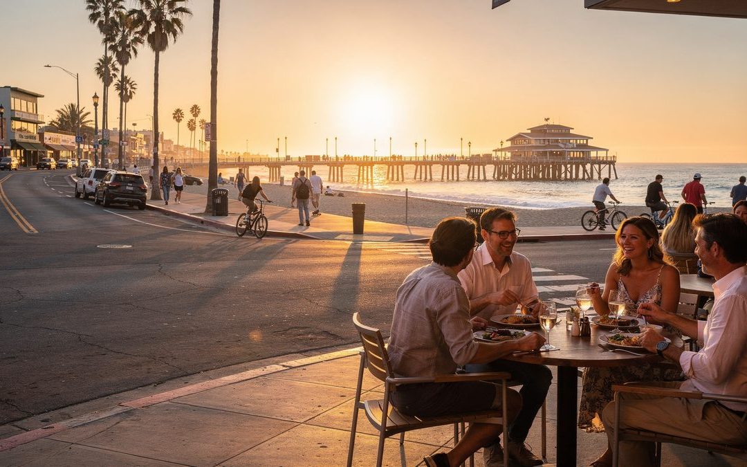 Pacific Beach San Diego group dining and event planning near Crystal Pier